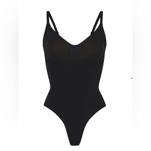 SKIMS thong bodysuit.